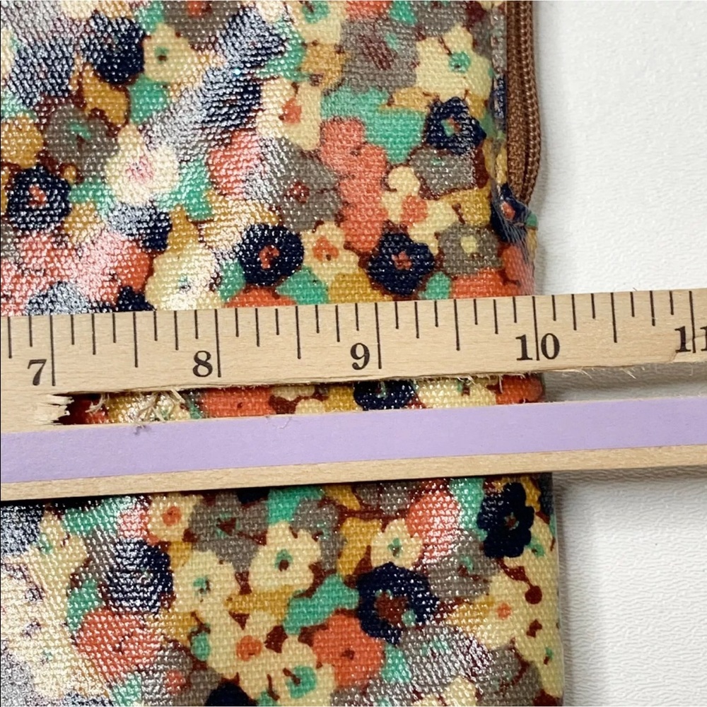 Fossil Key Zipper Case Tablet iPad Floral Coated - Picture 7 of 12